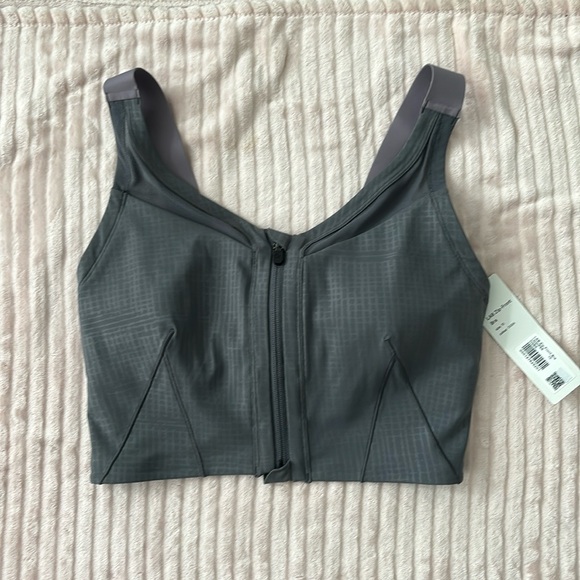 Lululemon Lab Zip Front Bra - Size 10 - Picture 1 of 6